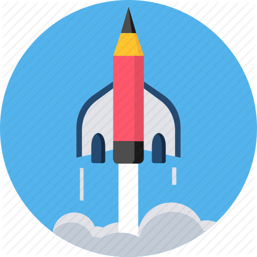 Launch, Missille, Startup, Syllabus Icon