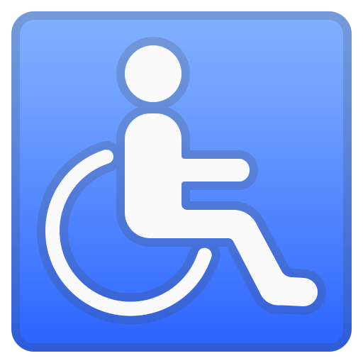 Wheelchair, Symbol Icon Free Of Noto Emoji Symbols