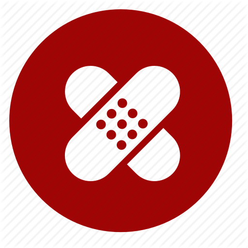 Diagnosis, Hospital, Patient, Plaster, Symptoms, Wound Icon