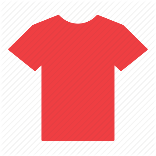 Clothes, Clothing, Jersey, Red, Shirt, T Shirt Icon