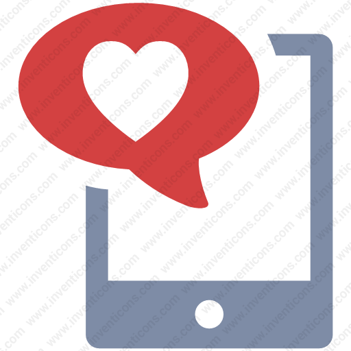 Download Favorite,tablet Heart,heart,like,tablet Icon Inventicons