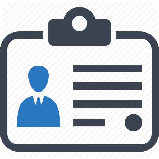 Id, Identity Card, Name Tag Icon