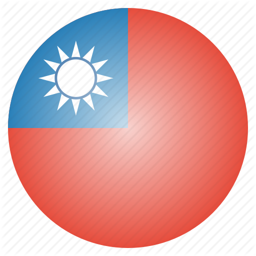 Asian, Country, Flag, National, Taiwan Icon