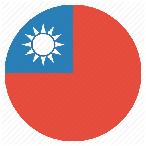 Country, Flag, National, Taiwan Icon