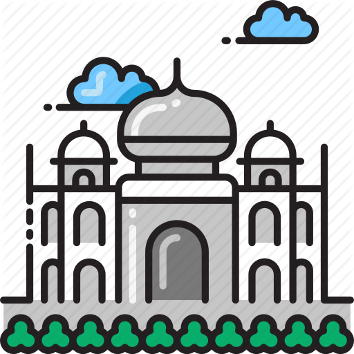 Architecture, India, Landmark, Palace, Taj Mahal Icon