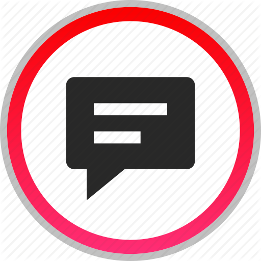 Bubble, Chat, Conversation, Talk Icon Icons Flat Style
