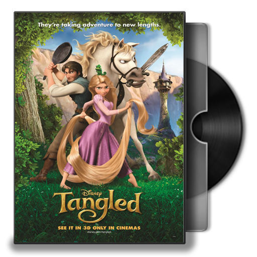 Tangled Folder Icon