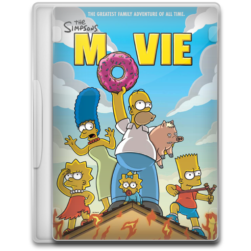The Simpsons Movie Icon Movie Mega Pack Iconset