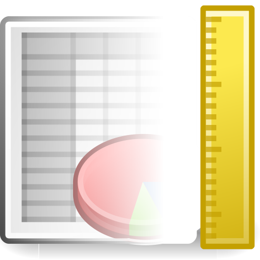 Office, Spreadsheet, Template Icon
