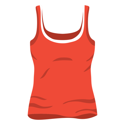 Red Women Tank Top Icon