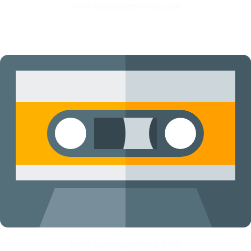 Iconexperience G Collection Audio Cassette Icon