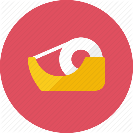 Paper, Tape Icon