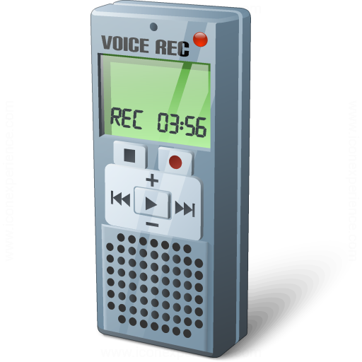 Iconexperience V Collection Voice Recorder Icon