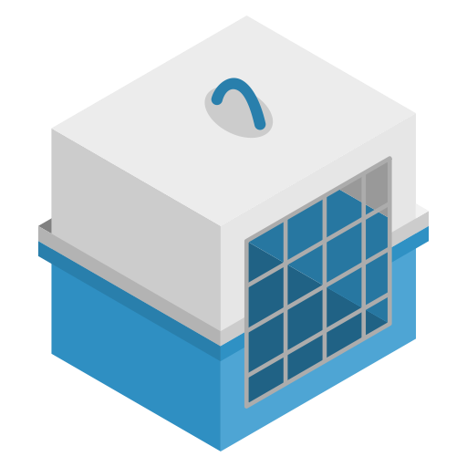 Cage, Pet, Transport Icon