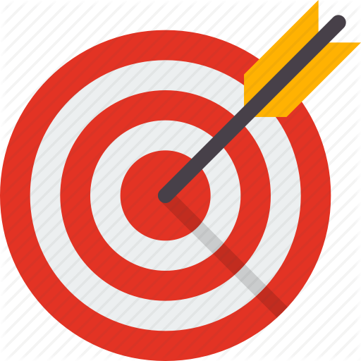 Aim, Arrow, Business, Focus, Goal, Target Icon