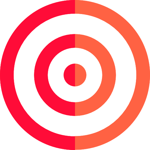Dart Board, Targeting, Target, Weapons, Arrow, Archery Icon