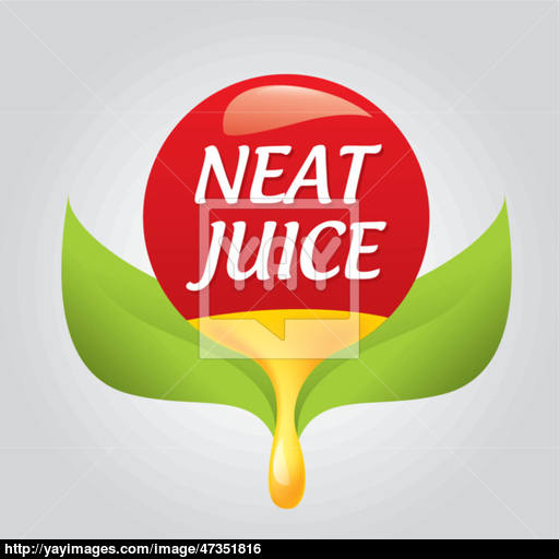 Styled Icon Natural Taste Vector