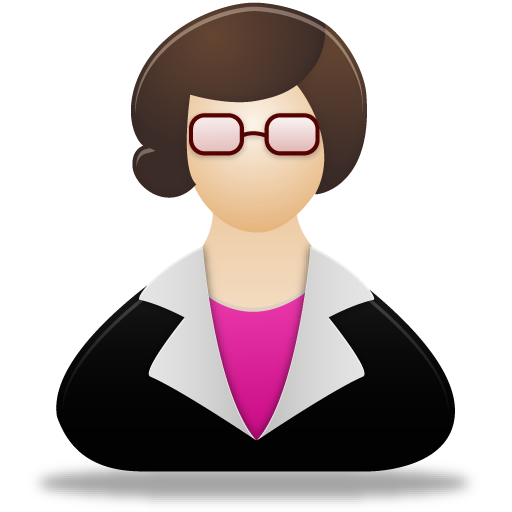 Female, Teacher Icon