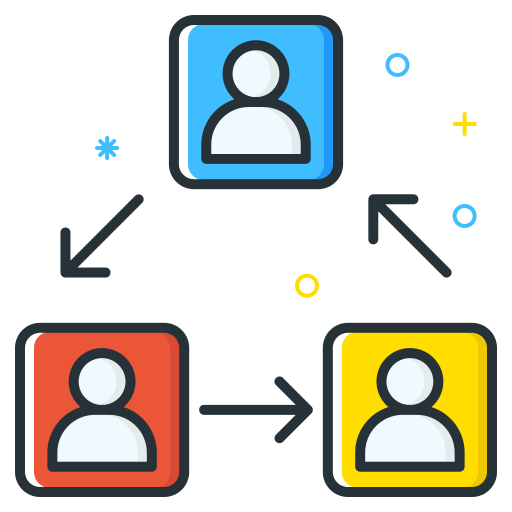 Rotation, People, Users, Workers, Group, Team Icon Free Of Free