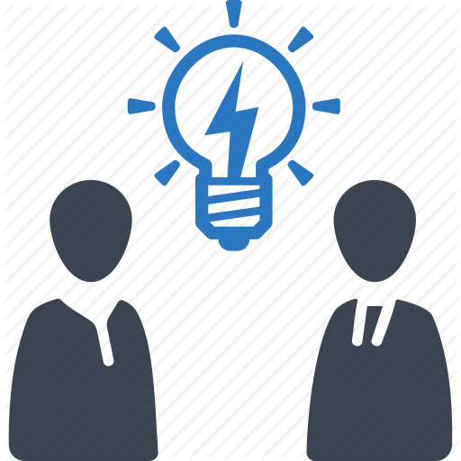 Brainstorming, Business Idea, Team, Teamwork Icon