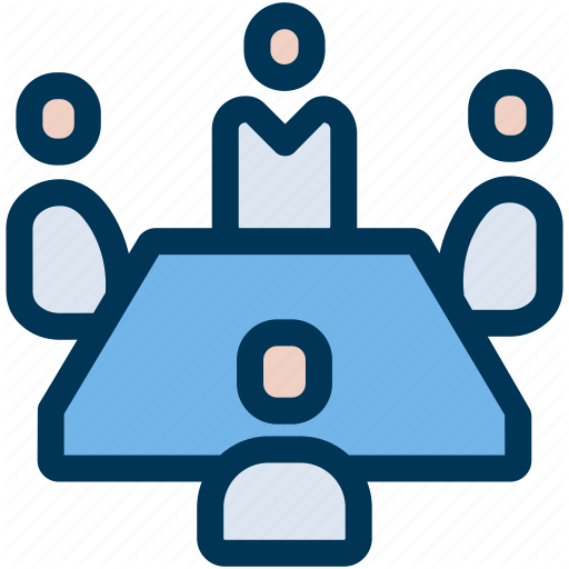Business, Meeting, Teamwork Icon