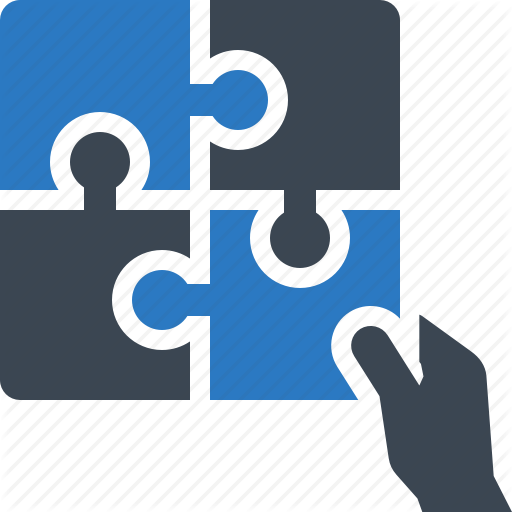Puzzle, Strategy, Teamwork Icon