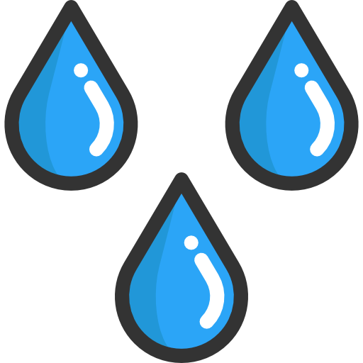 Teardrop, Raindrop, Weather, Rain, Drop, Water Icon