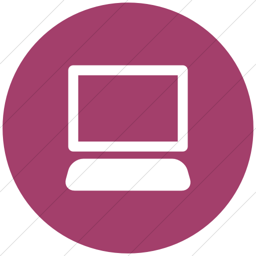 Flat Circle White On Pink Ocha Humanitarians Activity