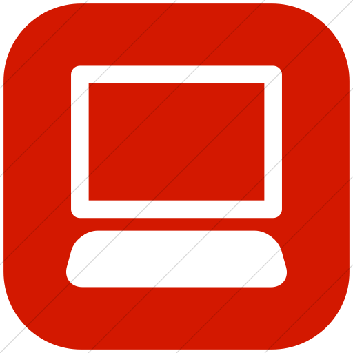 Flat Rounded Square White On Red Ocha Humanitarians