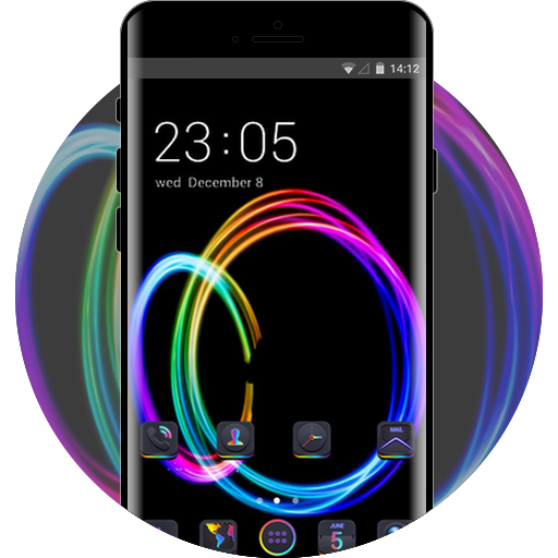 Technology Theme Free Android Theme U Launcher