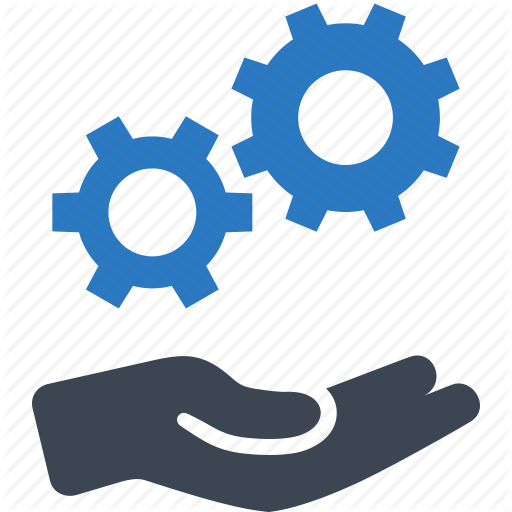 Gear, Settings, Technical Service, Technical Support Icon