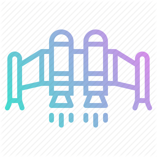 Device, Jet, Pack, Technology, Transport, Transportation Icon