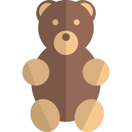 Puppet, Animals, Teddy Bear Icon