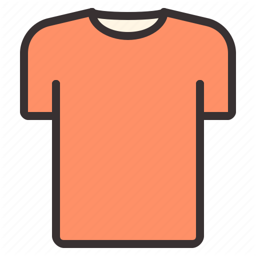 Apparel, Clothes, Clothing, Shirt, T Shirt, T Shirt Icon