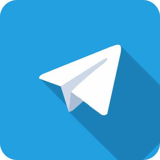 Telegram Icon Free Of Social Media Chamfered Corne