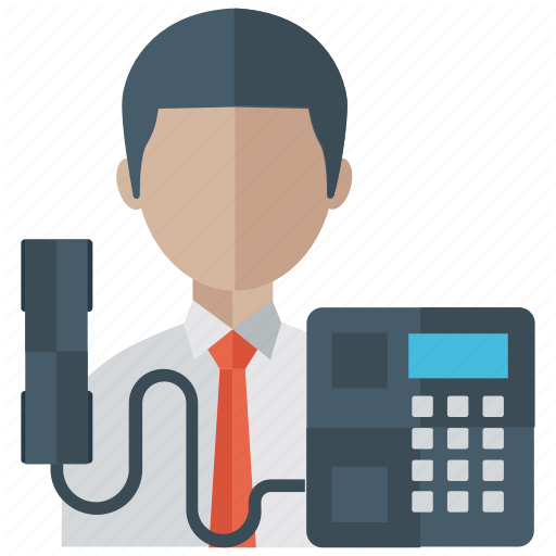Business Call, Calling, Communication, Phone Call, Telemarketing Icon