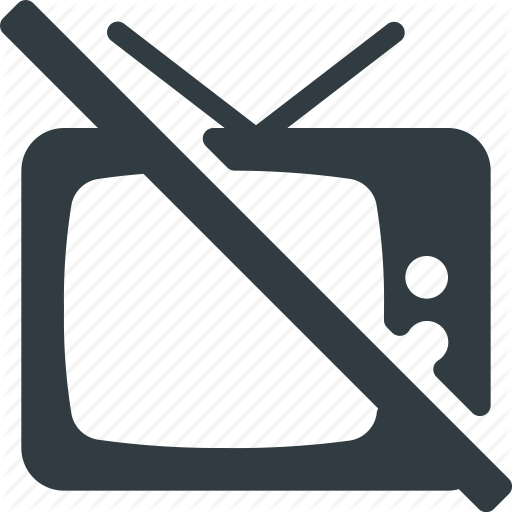 No, Television, Tv Icon