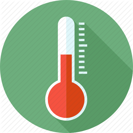 Medicine, Technology, Temperature, Thermometer Icon