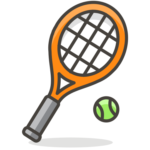 Racket, Tennis, Ball Icon Free Of Another Emoji Icon Set