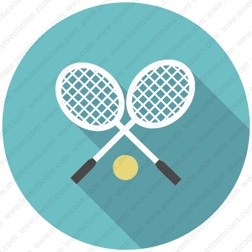 Download Ball,racket,racquet,sport,tennis,long Icon Inventicons