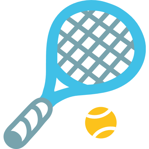 Tennis Racquet And Ball Emoji For Facebook, Email Sms Id