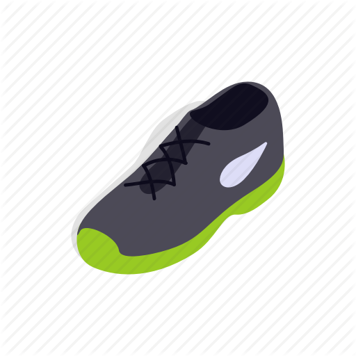 Foot, Footwear, Isometric, Running, Shoe, Sport, Tennis Icon