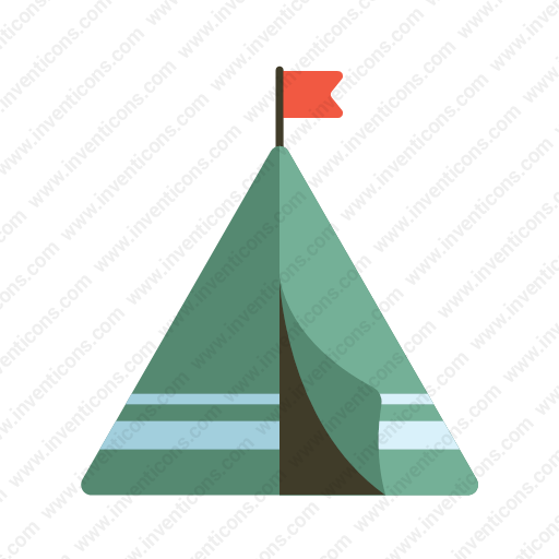 Download Tent Icon Inventicons