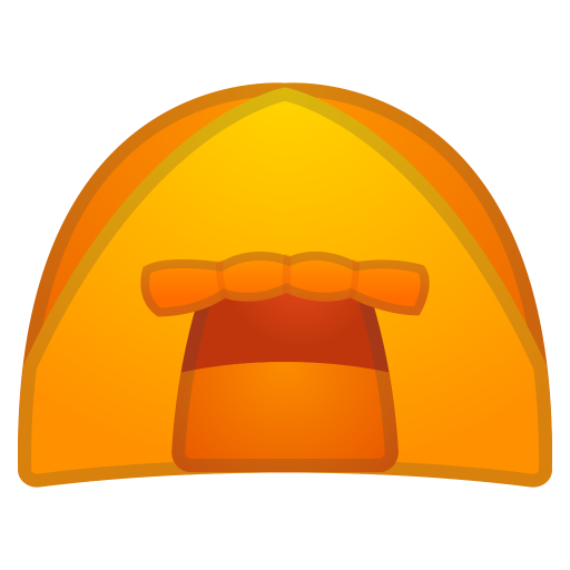 Tent Icon Noto Emoji Travel Places Iconset Google