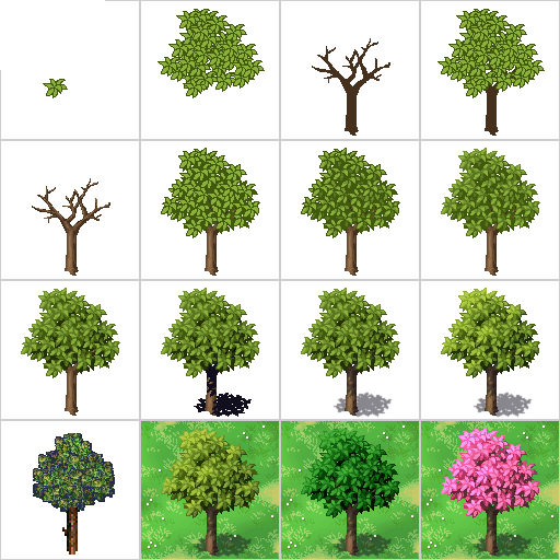 Tree Sprites