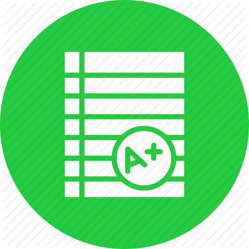 Education, Exam, Grade, Result, Sheet, Student, Test Icon