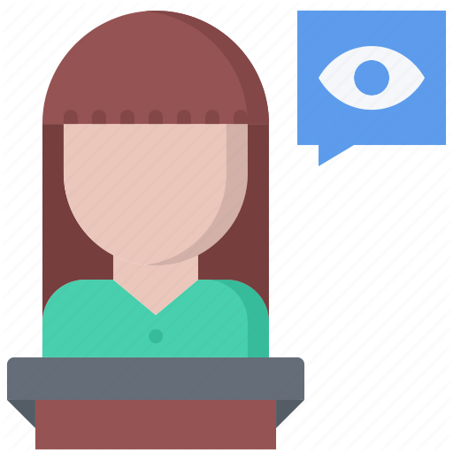 Court, Justice, Law, Lawyer, Testimony, Witness Icon