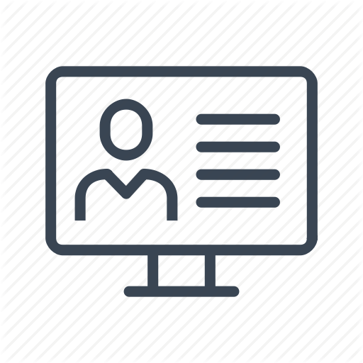 Criminal, Database, Identification, Report Icon