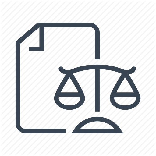 Document, File, Judgement, Justice, Legal Icon