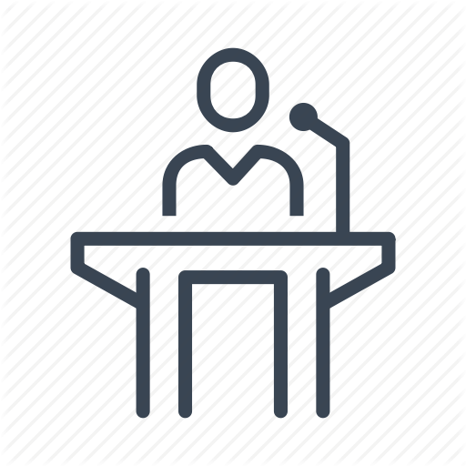 Justice, Law, Testimony, Witness Icon